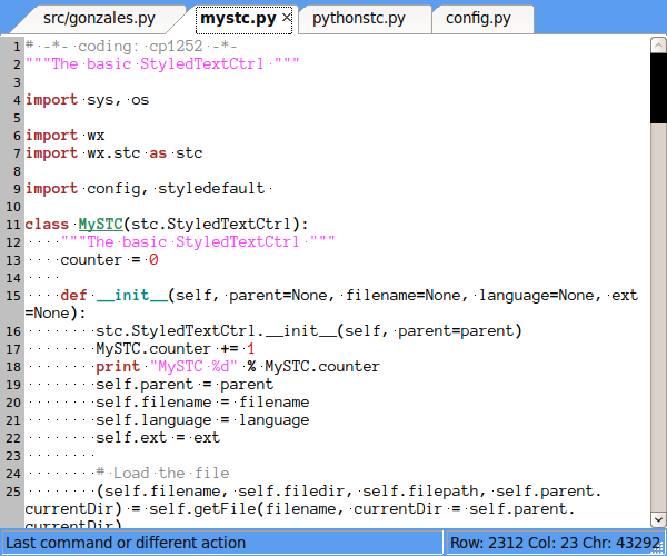 Python Syntax-Highlighting